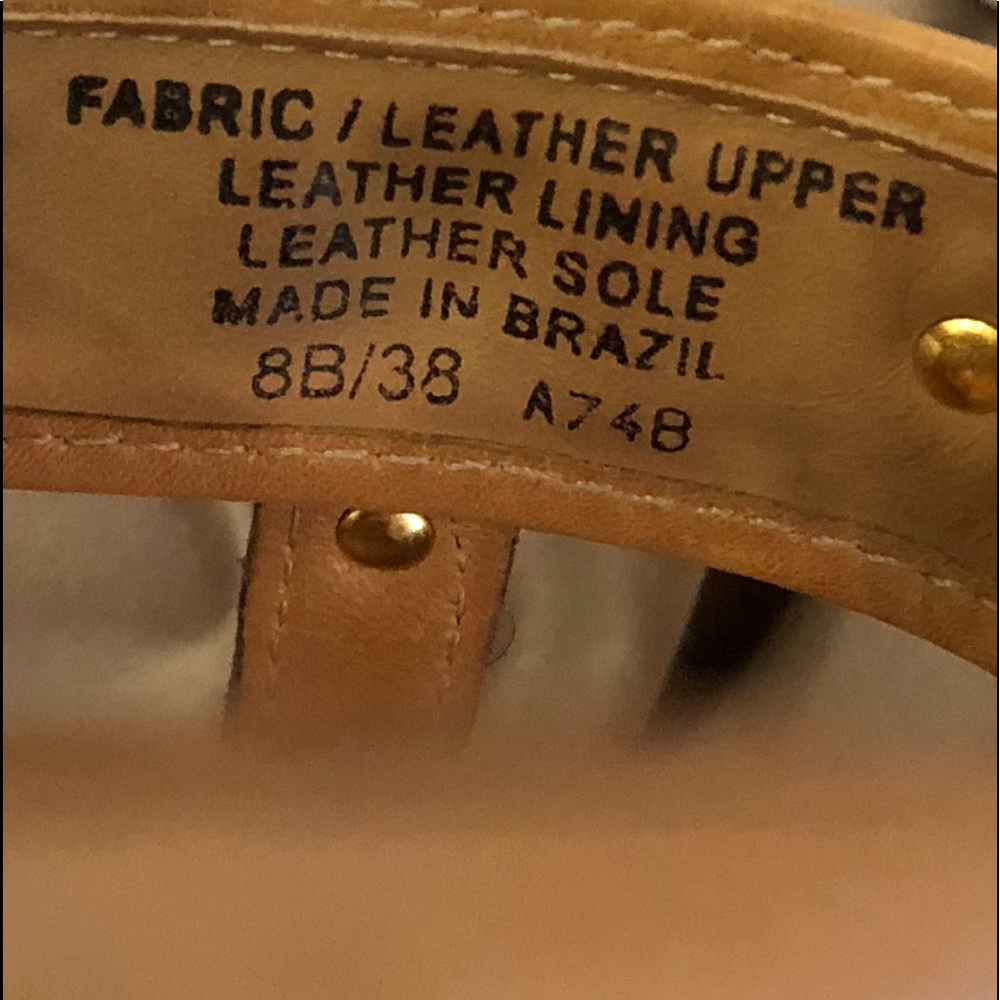 Sandals made in Brazil
